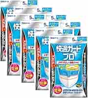 快適ガードプロ 立体マスク 5枚入り✖36袋⭐ 快適ガードプロ 立体タイプ ふつうサイズ 5枚入 : 金太郎SHOP